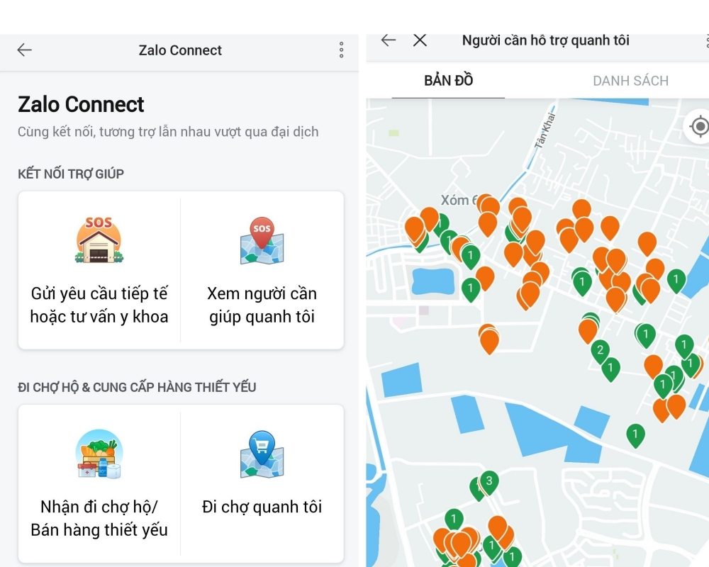 Ra mắt tính năng Zalo Connect hỗ trợ cộng đồng trong mùa dịch
